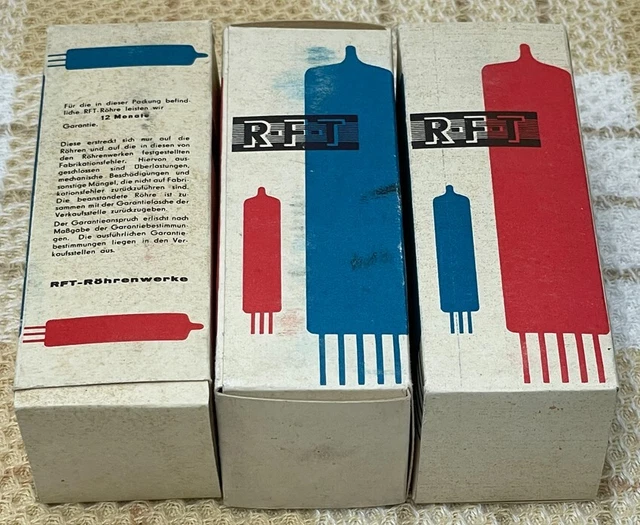 RFT EL34 Vacuum Tube Matched PAIR 3pcs USED JAPAN vintage audio amplifier analog RFT EL34 Vacuum Tube Matched PAIR 3pcs USED JAPAN vintage audio amplifier analog