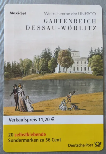 Bund 2002 Markenheftchen MH 49 MH49 postfrisch UNESCO Gartenreich Dessau-Wörlitz