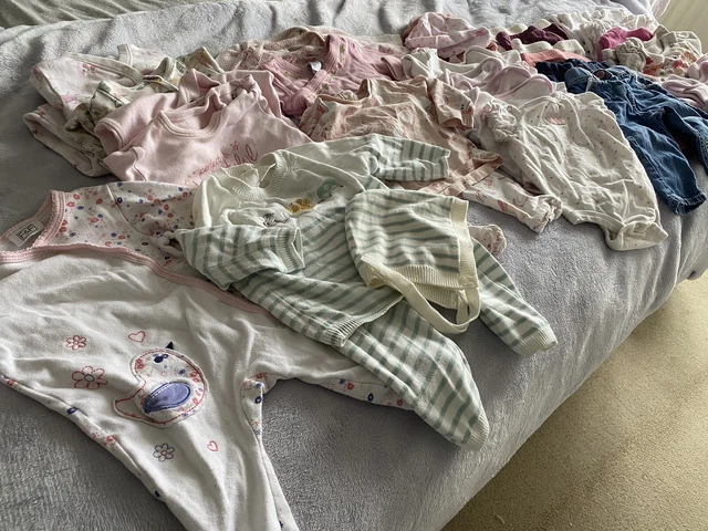 Baby Girls Clothes Bundle 0-3 Months