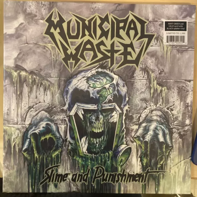 Municipal Waste- Slime and Punishment Colored Vinyl Record