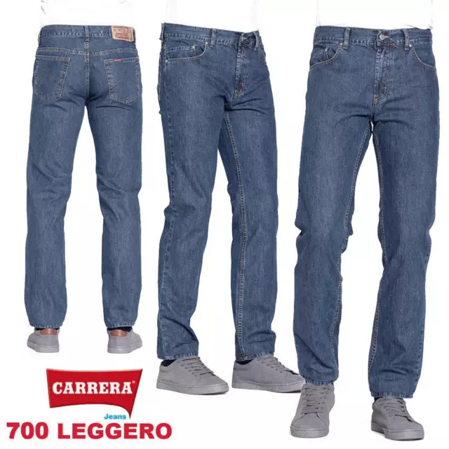 Pantaloni Jeans da uomo CARRERA art.700 leggero regular fit taglio dritto casual