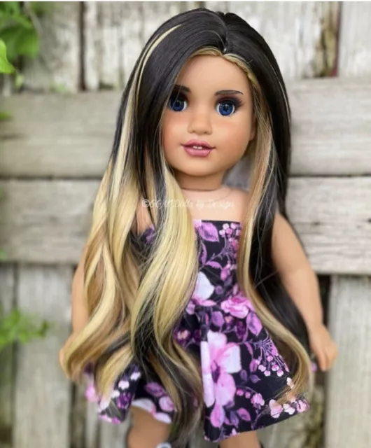 Size 10-11 Decadence Wig For American Girl & Other Similar Size 18” Dolls