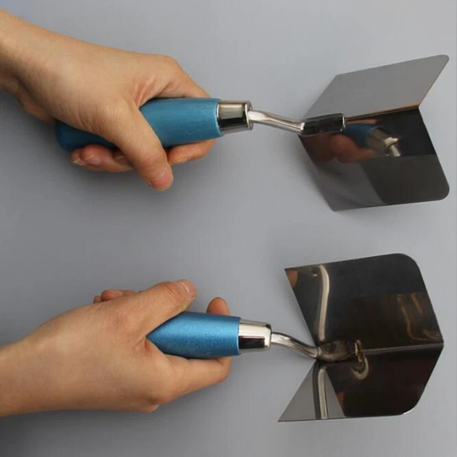 Mestolo manuale angolo acciaio inox intonaco angolare interno ed esterno 90 gradi fai da te