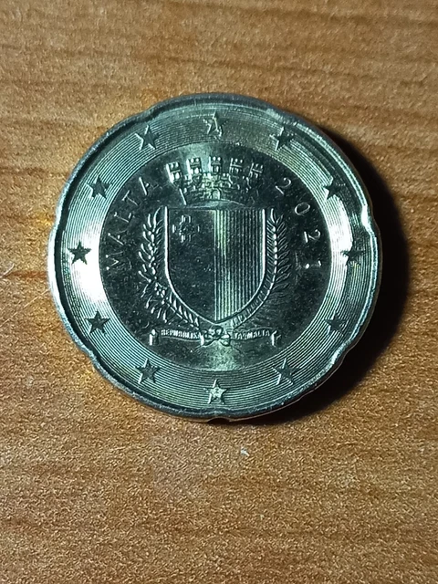 Moneta Rara MONETA RARA DA 20 centesimi malta 2021 Con F nella Stella EUR 70,00 ...