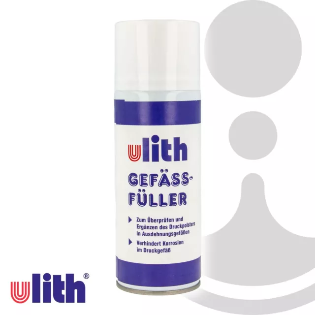 Ulith Gefäßfüller (brennbar) 400 ml - FCKW-frei, für Ausdehnungsgefäße