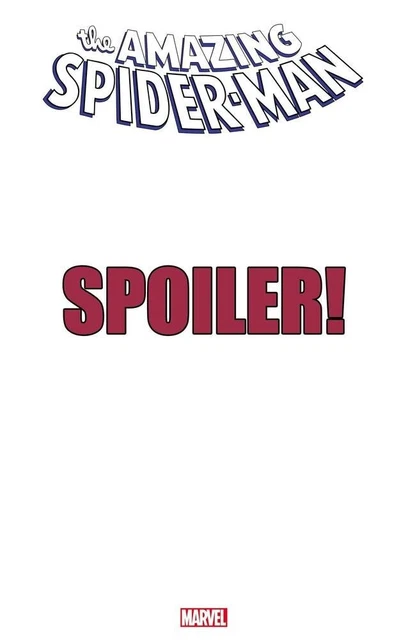 AMAZING SPIDER-MAN #26 - Frank Spoiler Variant - NM - Marvel - Presale 05/31