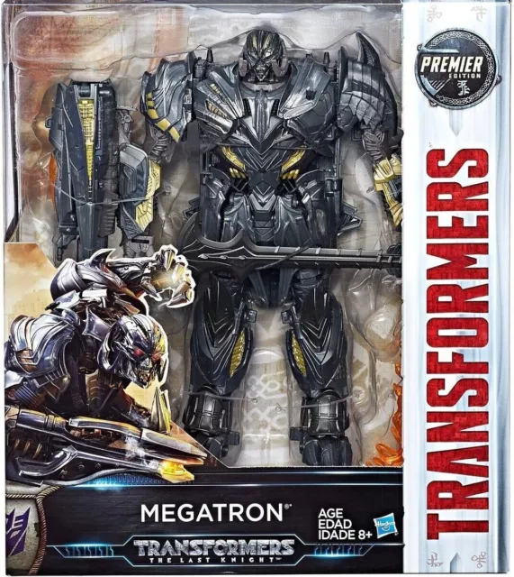 Transformers Megatron Optimus Prime Leader Voyager Class Last Knight TLK Hasbro 2