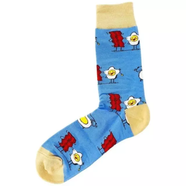 Food Socks Bacon & Eggs