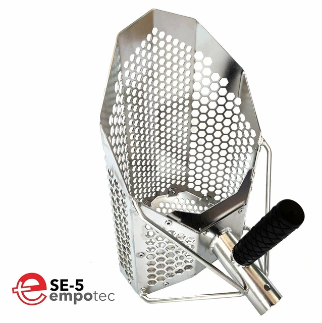 Sand Scoop Acier SE-5 EMPOTEC Pelle Perforé Mer Tamis Sable Metal Detect