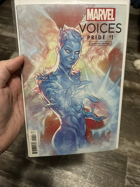 Marvels Voices Pride #1 1:25 Dauterman Variant Marvel Comics 2021 Eb119