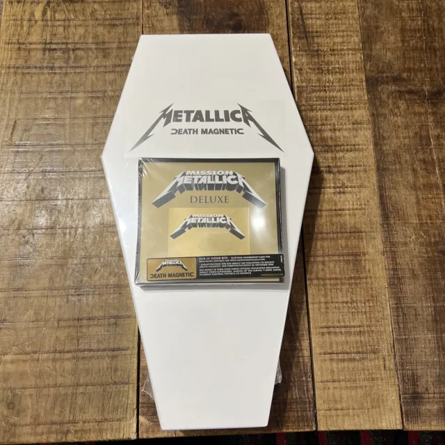 Metallica Death Magnetic Coffin Box Set New & Sealed