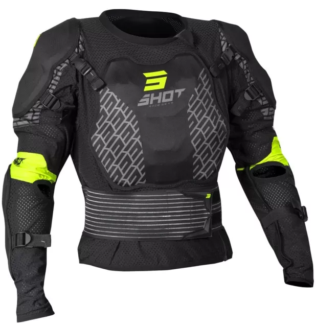 Pettorina Moto Cross Enduro Shot Optimal 2.0 Jacket Protector Body Armour Tg L