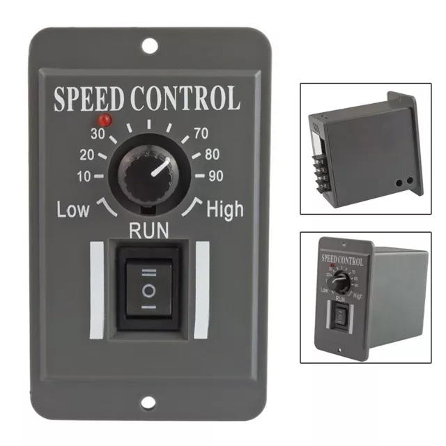 Réglage précis de la vitesse avec bouton potentiomètre DC contrôleur de vite