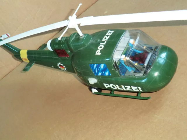 Antiker Polizei Hubschrauber Helikopter Made in Japan ***