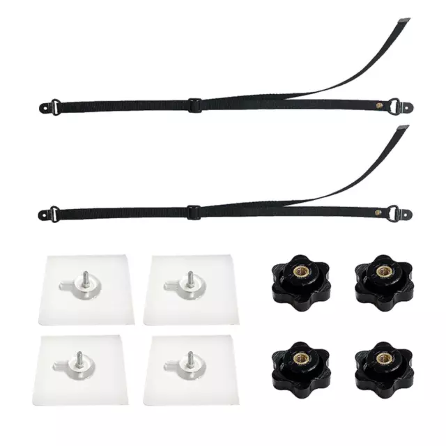 2 Pieces TV Safety Straps Anti Tip Prevention Furniture Anti Tip Straps for Flat