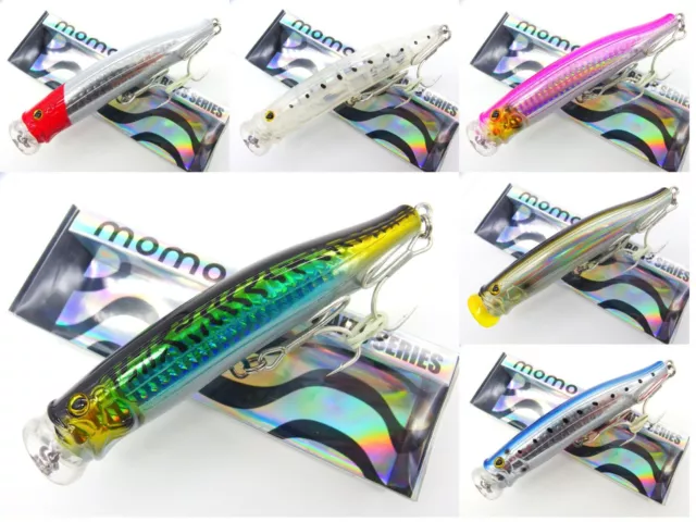 momolures - MOMO POP 120 150 / TACKLE HOISE FEED POPPER -Style Bass Tuna lure !