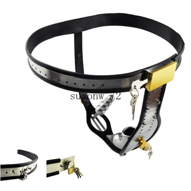 Stainless Steel Stealth Fully Adjustable Chastity Belt