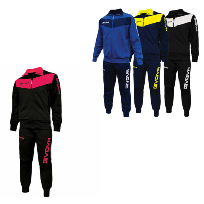 Givova Tuta givova uomo visa donna completo bimbo bimba unisex bambino bambina acetata 