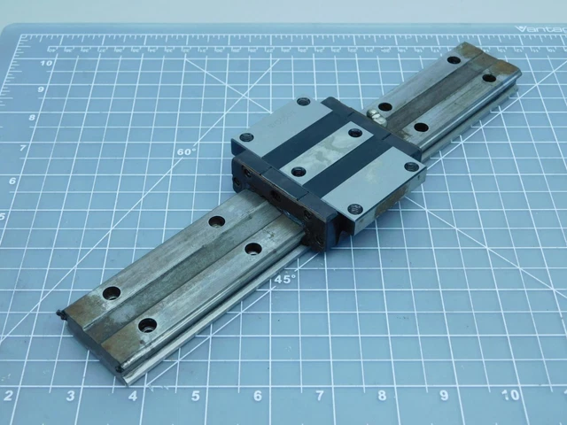 THK HRW27 Linear Bearing Guide Block with 12" Rail T152372