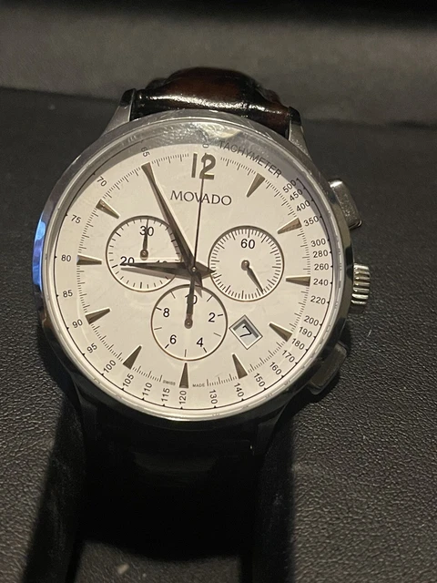 movado mens chronograph watch
