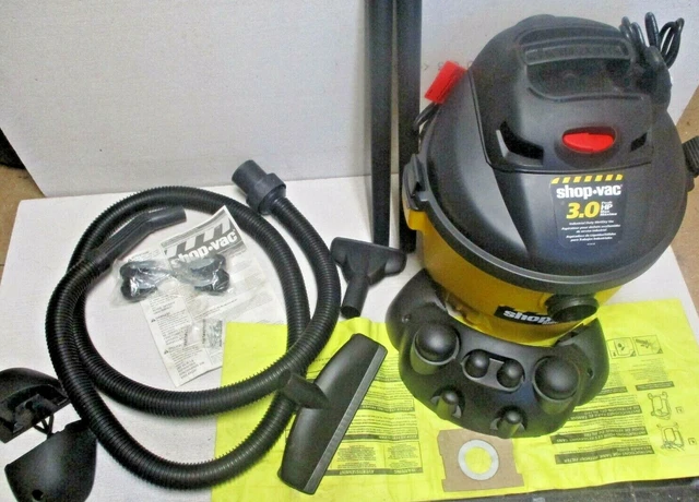 Shop-Vac Right Stuff Wet/Dry Vacuum HorsePower: 3.0 HP 6 GL