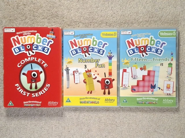 NUMBER BLOCKS VOLUME 1 High Five! (R2 DVD)Cbeebies Vol. One BBC