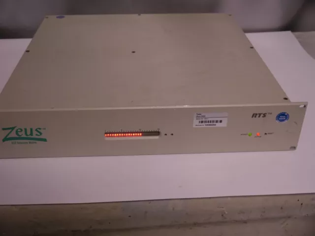Telex Zeus RTS 2400 Dsp Intercom Système Jh 3