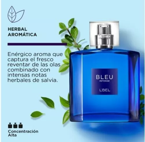 L'BEL BLEU INTENSE Night Perfume de Hombre Herbal $30.00 - PicClick
