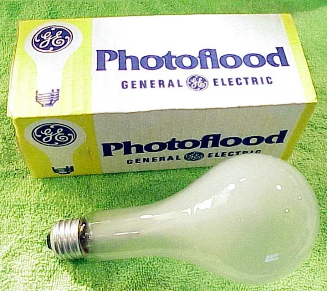 EBV No2 Photoflood | 3400K | Frosted |115-120V | New | Top Quality GE |~17,000L