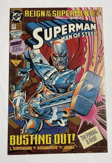 Superman The Man of Steel #22 DC Comics (Jun 1993)