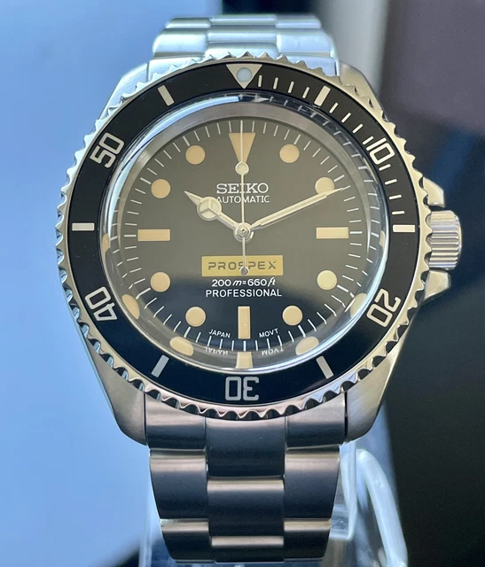 SEIKO SKX VINTAGE Submariner Mod Double Sapphire Automatic NH35