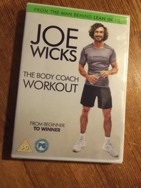 joe wicks the body coach workout dvd (NEW)