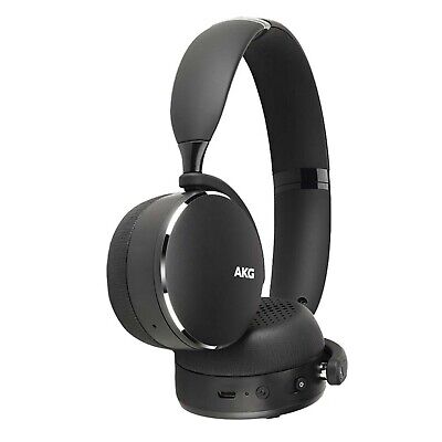 AKG y500 WIRELESS BLUETOOTH ON EAR Cuffie Nero-Nuovo & Ovp & Sigillato 