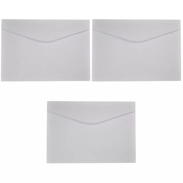 50 Pcs 23x16cm Solid White Invitations Postcard Envelope for Writing Letters