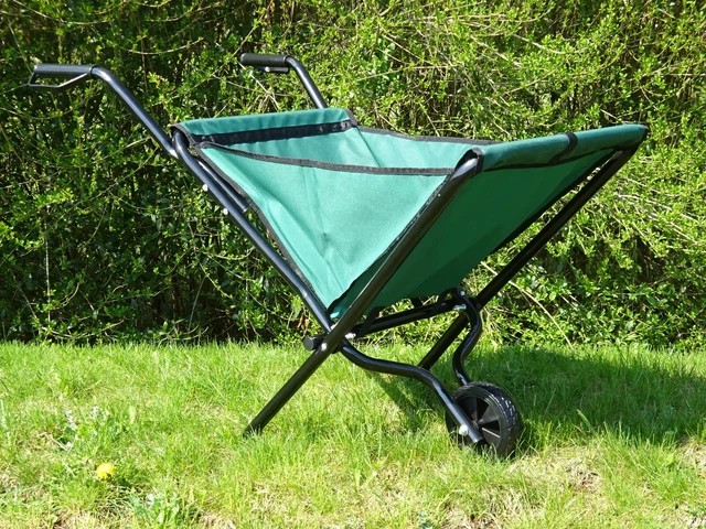 GARDENLINE FALTBARE GARTENSCHUBKARRE Schiebkarre Schubkarre Karre