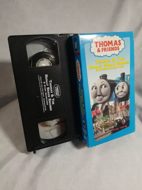 THOMAS AND FRIENDS VHS - THOMAS AND THE REALLY BRAVE ENGINES 2006 *RARE ...
