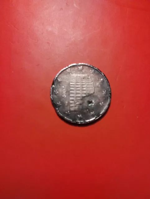 5 Euro Cent 2002 Italia. Moneta Unica, Rarissima. 3