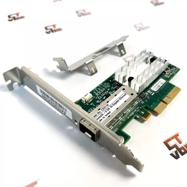 Mellanox MCX311A-XCAT ConnectX-3 EN 10G Ethernet 10 GbE SFP+ NIC PCIe con 2 soporte