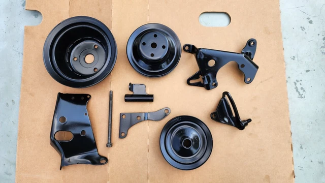 1978-81 Chevy 267 305 350 400 V8 Pulley & Bracket Sets Original GM Parts
