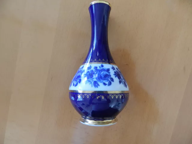 KPM echt Cobalt Vase Royal Bavaria Porzellan