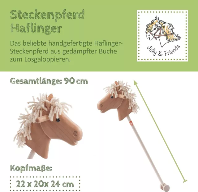 Steckenpferd Haflinger 3