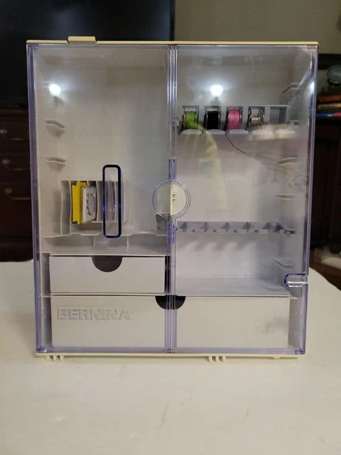BERNINA Sewing Machine ACCESSORY STORAGE Case for PRESSER FEET & BOBBINS +ACC BERNINA Sewing Machine ACCESSORY STORAGE Case for PRESSER FEET & BOBBINS +ACC