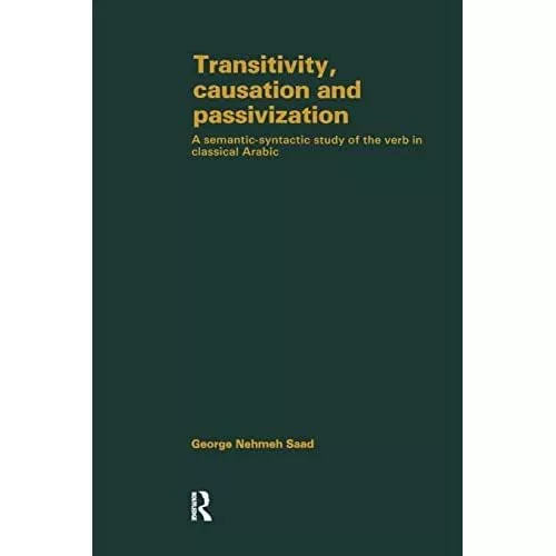 Transivity Causatn & Passivizatn von Saad (Taschenbuch, 20 - Taschenbuch NEU Saad 201