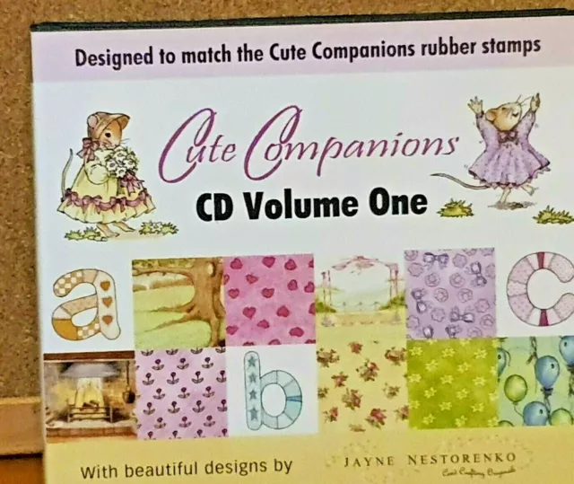 Lindo CD complementario volumen uno papeleo de artesanía digital