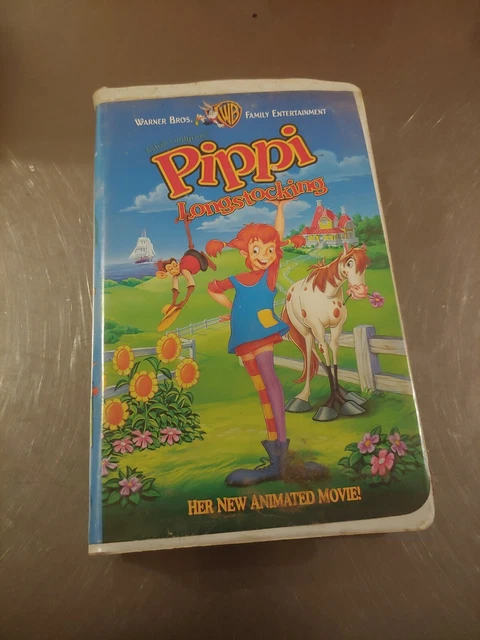 PIPPI LONGSTOCKING ANIMATED Movie VHS Tape 1997 EUR 1,92 - PicClick DE