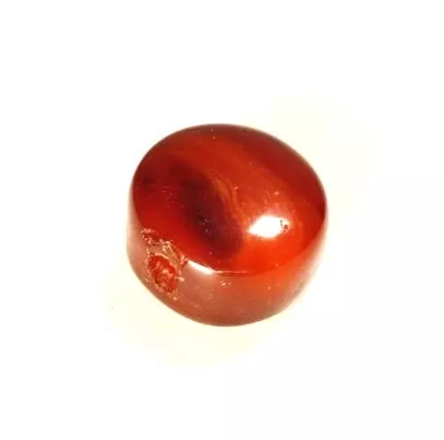 Meiji period Japan antique agete red Ojime Bead netsuke inro sagemono