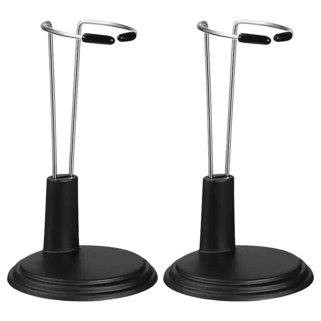 2pcs Tabletop Fixing Reusable Doll Stand Action Figurine Support