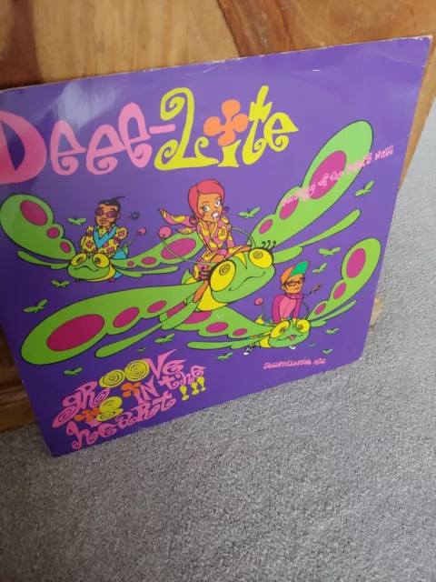Dee Lite "Groove Is In The Heart" Vinyl *12" *EKR114 *1990 *VG *UK