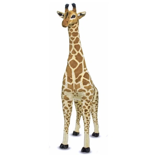 LARGE GIRAFFE STUFFED Animal Soft Plush Toy Giant Standing Melissa