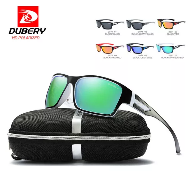 DUBERY Sunglasses Polarized Glasses Sports Driving Fishing Eyewear UV400